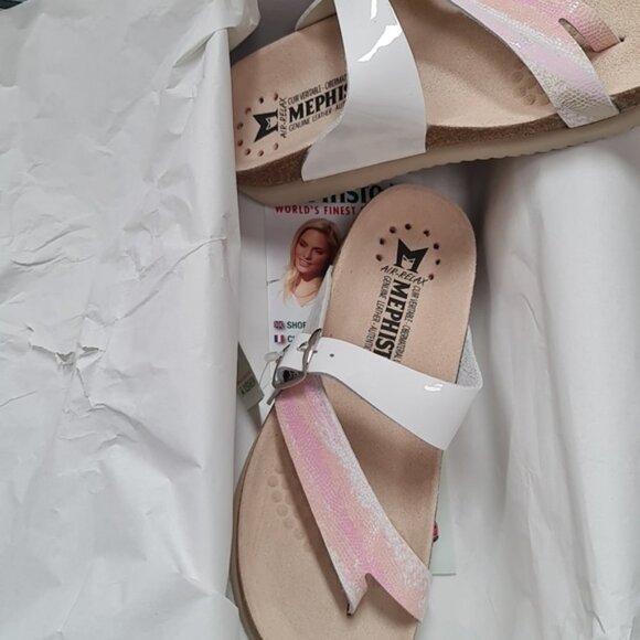 Mephisto Women's Helen Mix Thong Sandals - Picture 3 of 4